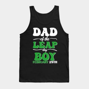 Dad Of The Leap Day Boy February 29th Tank Top